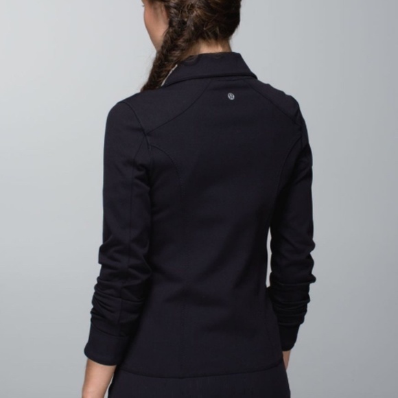 Lululemon Nice Asana Jacket with Zipper Black Size Small - Picture 7 of 10